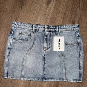 Isabel Marant Light Blue Denim Skirt